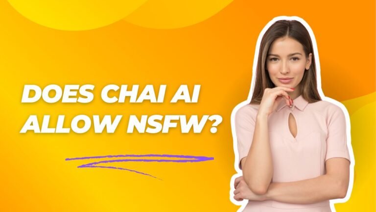 Does Chai AI allow NSFW