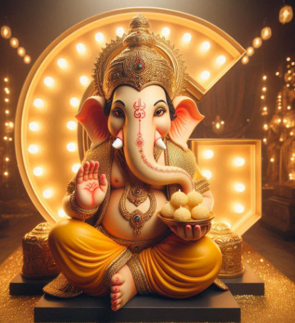 Special Ganesh Chaturthi AI Image